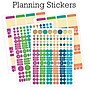 2026-2027 Excello Brands Rainbow Floral 8.5" x 11" Academic Weekly & Monthly Teacher Planner, Paperboard Cover (DTP-AY26-0053)~#|#~58ECC96C-0638-4883-8AEA7A9F90CB3C55_sc7