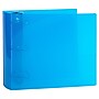 JAM Paper 4" 3-Ring Flexible Poly Binder, Blue (PB75245BU)~#|#~58F0EBA7-412E-4AFD-935CB8E67F6FEF90_sc7