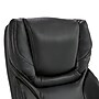 Serta Conway Ergonomic Bonded Leather Executive Big & Tall Chair, 350 lb. Capacity, Black/Brown (CHR100007)~#|#~58F9B890-5A8E-434D-8C8DB66054FCF2AB_sc7