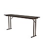Correll 72"W x 24"D Training Room Table, Laminate, Walnut (ST2472TF-01)~#|#~58FAA40F-0349-46AD-B09803A32E945F18_sc7