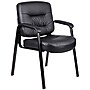 Boss Office Products LeatherPlus Guest Chair, Black (B7509)~#|#~5921B852-7418-4F20-BB97E9FFA1547AB4_sc7