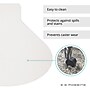 E.S. Robbins Anchormat Chair Mat for Medium Pile Carpets, 66"W x 60"H, Clear~#|#~592E41C0-3038-4D4C-B2C7748556F1382A_sc7