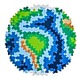 Plus-Plus Puzzle By Number 800-Piece Earth Floor Puzzle (PLL05104)~#|#~5931F6FC-74BF-4406-B28577098EF0C923_sc7