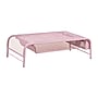 Staples Metal Mesh Monitor Stand, Up to 32" Monitor, Dusty Pink (ST63851)~#|#~593880A0-940E-498F-AABFD60E4281890D_sc7