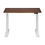 FlexiSpot E7 Commercial 48''W Electric Rectangular Adjustable Standing Desk, Black Walnut/White (E7WCOM4824-BW)~#|#~5941DB63-A4EB-4755-A9E3EA4DF530CFC7_sc7