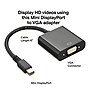 NXT Technologies™ 0.5' Mini DisplayPort/VGA Audio/Video Adapter, Black (NX29744)~#|#~594B1E57-6799-4E2C-BC832137C0DC08D8_sc7
