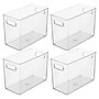 iDESIGN Plastic Pantry Bin, Clear, 4/Set (29402M4)~#|#~594C5B8C-A830-4AC4-A1E76A50148103D7_sc7