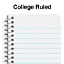 STAPLES Memo Book, 3” x 5”, Side‑Bound, Ruled~#|#~59721935-2DAF-4C16-A2E1CD086240437C_sc7