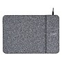 Allsop PowerTrack Non-Skid Wireless Charging Mouse Pad, Gray (32192)~#|#~59817B6F-E0D2-4176-BF61A03EDFFDF038_sc7