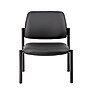 Boss Office Products Vinyl Bariatric Guest Chair, Armless, Black (B9595AM-BK-400)~#|#~5990141E-0432-4613-AFBA050BBCA14EE4_sc7