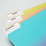 Avery TrueBlock Laser/Inkjet File Folder Labels, 2/3" x 3-7/16", White/Orange, 750 Labels/Pack (5166)~#|#~5993B138-9B65-41F2-9A14638BE30E9A2F_sc7