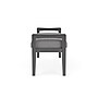 Lesro Weston 2-Seat Bench, Chambray Grey/Pewter (WS2001.WPW-01CHGY)~#|#~59A5B760-D932-4536-8342710A08B7B36A_sc7