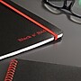 Black N' Red 1-Subject Professional Notebooks, 8.5" x 11", Wide Ruled, 70 Sheets, Black (K66652)~#|#~59A8568D-0314-4589-9CD11F66C7D3E68C_sc7