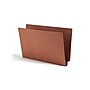 Smead Extra Wide 30% Recycled Reinforced File Pocket, 3" Expansion, Legal Size, Dark Brown/Redrope, 10/Box (74681)~#|#~59AB2FEA-0961-445D-A8054ED4DF70A1B7_sc7
