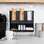 Mind Reader 6 Compartment 2-Tier Cup and Condiment Countertop Organizer, Black (UPRIGHT6-BLK)~#|#~59AB5B78-0140-4A31-8FA1A4E32CEB4D99_sc7