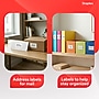 Staples Laser/Inkjet Shipping Labels, 2" x 4", White, 10 Labels/Sheet, 250 Sheets/Pack, 2500 Labels/Box (ST18066-CC)~#|#~59B8C2DD-0DE9-441E-A5804FFDABC67A7C_sc7