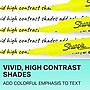 Sharpie Tank Highlighter, Chisel Tip, Assorted, Dozen (25053)~#|#~59C24849-AC79-4F39-A323D1966A193B20_sc7