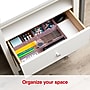 Staples 6-Compartment Metal Mesh Drawer Organizer, Dusty Pink (ST63845)~#|#~59C8BFA7-AB93-4425-BB46A93DD3526DD8_sc7