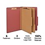 Staples® 100% Recycled Classification Folder, 2-Dividers, 2 1/2" Expansion, Legal Size, Red, 20/Box (ST614619/614619)~#|#~59CFE162-F45C-457C-BFAF7A879C75B817_sc7