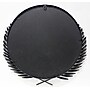 Infinity Instruments Empress Metal Wall Mirror, 22" (20006BK)~#|#~59CFE64E-38CC-4826-8DAC58768179D700_sc7