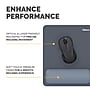 Fellowes Breyta Foam Mouse Pad/Wrist Rest Combo, Blue (100145421)~#|#~59D12251-A844-4978-83E4F72059AF9663_sc7