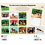 2026 BrownTrout For the Love of German Shepherds 14" x 12" Monthly Wall Calendar (9798330703395)~#|#~59F7A4D5-2455-4DA0-93698619931E47C7_sc7