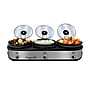 MegaChef Triple 2.5 Quart Slow Cooker, Brushed Silver (938109458M)~#|#~5A17685C-DEF9-4C5C-8E5F34BB0E38F314_sc7