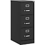 Lorell Fortress 3-Drawer Vertical File Cabinet, Letter Size, Lockable, 40.2"H x 15"W x 22"D, Black (LLR42297)~#|#~5A1A6A5F-0B97-42C3-882EB6A1C1A06689_sc7