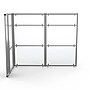 VersaDesk WorkNest 66"H x 79.5"W L-Shaped Cubicle Panel Workstation, Silver (WNCL-7248-S)~#|#~5A1AF216-1A28-4319-B25B7081F9A4CB95_sc7