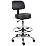 Boss Caressoft Vinyl Medical/Drafting Stool with Back Cushion, Black (B16245-BK)~#|#~5A1F6685-604F-4CED-93E7FE041C465D47_sc7