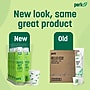 Perk Eco 12 Oz Compostable Paper Hot Cups, 500 Count Bulk Disposable Coffee Cups for Hot Beverages, White/Green~#|#~5A1FB009-B99D-4846-85B4C586DB909347_sc7