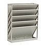 Mind Reader 5-Compartment Mountable Plastic Vertical File Storage, Beige (WALLANCH-BEI)~#|#~5A236A3C-9DF8-4B54-A5B95BA4EA4FE569_sc7