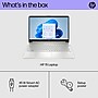 HP 15.6" Laptop, Intel Core i3, 2 Ghz, 8GB RAM, 256GB SSD, 8.5 hours + Battery, Windows 11, Natural Silver (7H384UA#ABA)~#|#~5A24A178-B970-4FBF-80F5166D2107579D_sc7