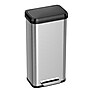 iTouchless SoftStep EXP Stainless Steel Step Trash Can with Plastic Lid, 20 Gallon, Silver/Black (PP20RSB)~#|#~5A358388-7BFA-4F91-A710C5ACE5E3F236_sc7