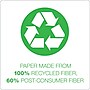 Pendaflex Recycled Hanging File Folders, 1/5 Tab, Letter Size, Blue, 25/Box (81603)~#|#~5A583EC0-7C2C-405C-8CBD32892613A5A5_sc7