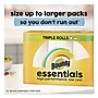Bounty Essentials Select-A-Size Triple Paper Towels, 2-Ply, 162 Sheets/Roll, 12 Rolls/Carton (80811697)~#|#~5A5A40B8-1A77-406F-AE0F9CAC3B2FEFBA_sc7