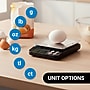 Brecknell EPB Digital Scale, 6.61lb. Capacity, Black/Silver (EPB3000G)~#|#~5A6C2C05-D97C-4B39-81F8CC7F6FAAEDBA_sc7