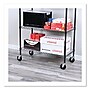 Alera® Optional Casters for Wire Shelving, 200 lbs/Caster, Gray/Black, 4/Set~#|#~5A71F331-CA57-4C5F-869C53679886C499_sc7
