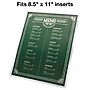 Excello Brands 8.5" x 11" Menu Holder, Plastic, Clear (MH-8511-CLR-1PK)~#|#~5A8F7337-6241-4279-995D326A8A1F5B5A_sc7