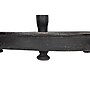 Storied Home Distressed Blackwashed Wood 2-Tier Tray with Metal Handle (EC0112)~#|#~5AAE3F4E-81B1-452B-A65F5C3538523418_sc7