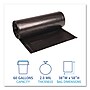 Super Extra-Heavy Grade Can Liners, 38 x 58, 2.4 Mil, 60-Gallon, Black, 10/Rl~#|#~5AAF92A4-16F9-429B-85CEDC5928B7B0C2_sc7