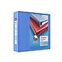 Staples Heavy Duty 4" 3-Ring View Binder, D-Ring, Periwinkle (ST56293-CC)~#|#~5AC0205A-9BD6-48FD-90BB2A3DEC672710_sc7