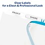 Avery Index Maker Extra-Wide Paper Dividers with Print & Apply Label Sheets, 5 Tabs, White, 5 Sets/Pack (AVE11440)~#|#~5AD95043-6A33-432B-B2605051BC345E3F_sc7