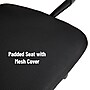 Mind Reader Ergonomic Mesh Swivel Computer and Desk Chair, Black (OFFCHAIR17-BLK)~#|#~5AF4EB59-4274-43B1-886D887F558113D0_sc7