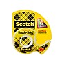 Scotch Permanent Double Sided Tape Refill, 0.5" x 6.94 yds., 1"Core, Clear (136)~#|#~00891A7E-666C-49EB-85605957E6224813_sc7