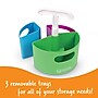 Learning Resources Create-a-Space 3-Compartment Plastic Storage, Assorted Colors (LER3810)~#|#~5B051C66-5F40-4ACC-9D29535C01BAAF52_sc7