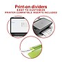 Staples Large Tab Plastic Insertable Pocket Dividers, 5‑Tab, Multicolor, Durable Write‑On Tabs, Fits Standard 3‑Ring Binders~#|#~5B1B78DA-862C-4AE3-BBB7572C7B3AC9B8_sc7