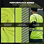 Ergodyne GloWear 8370 High Visibility Long Sleeve T-Shirt, ANSI Type R Class 3, Lime, Large (22254)~#|#~5B34AE91-AB9C-4C2F-8D80969C7E696265_sc7