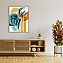 Amanti Art Summer Tropics by Ishita Banerjee Framed Canvas Wall Art Print, 32" x 42" (A42677747808)~#|#~5B4383F3-9E12-4973-845CFC481A915132_sc7