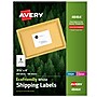 Avery EcoFriendly Laser/Inkjet Shipping Labels, 3-1/3" x 4", White, 6 Labels/Sheet, 100 Sheets/Box (48464)~#|#~5B544D31-869A-48AA-87BAA90B8589BE61_sc7